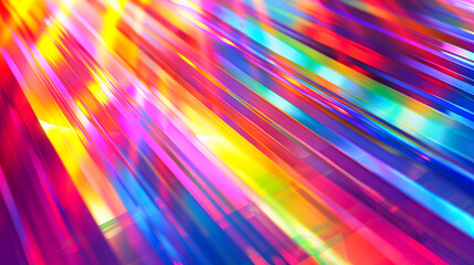 Abstract colorful light beams background.