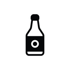 Wine Bottle vector icon
