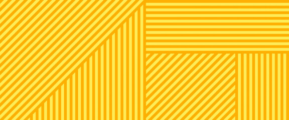 Spaghetti background. Abstract yellow geometric pattern with macaroni. Pasta poster