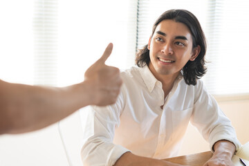 Great job! The boss encourages the staff to do a very good job.