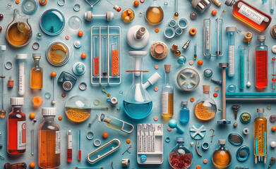 Scientific Symphonies: Intricate Patterns in Chemistry and Science Equipment