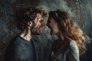 A woman in despair, isolated at home, reflecting domestic abuse.