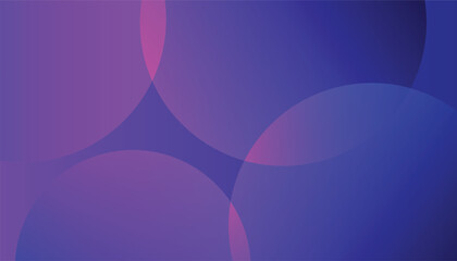 Abstract minimal geometric background, Purple elements with fluid gradient, circle shapes composition, Fluid shapes