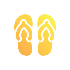 Flip-flops vector icon