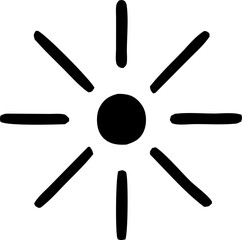 set of black and white icons for web design