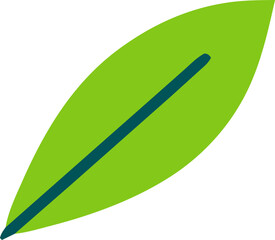 illustration of a green pencil