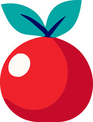 illustration of an apple