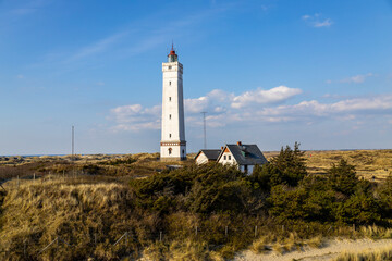 Fototapeta na wymiar Blâvand Strand und Leuchtturm - Dänemark 5