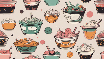 food, icon, vector, cup, illustration, bowl, coffee, breakfast, soup, design, drink, dish, restaurant, tea, cake, set, fruit, vintage, kitchen, cartoon, symbol
