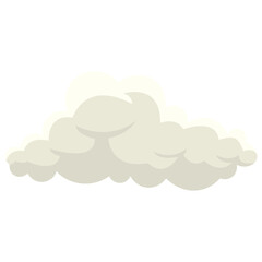 Simple Cloud Illustration