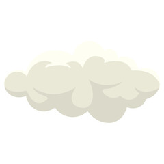 Simple Cloud Illustration