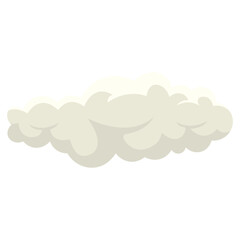 Simple Cloud Illustration