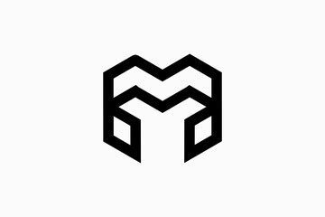 Letter M Vector Logo Premium 
