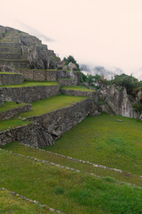 Incas mountain terraces