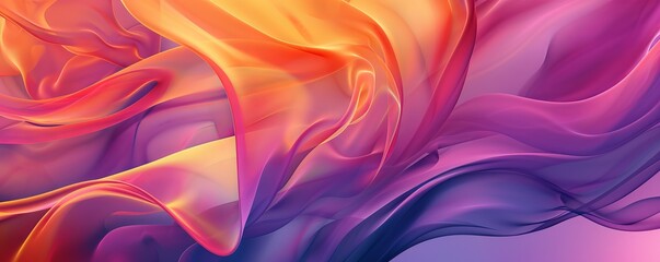 Obraz premium Abstract background with smooth shapes