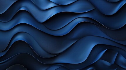 A blue abstract background featuring wavy lines creating a textured pattern