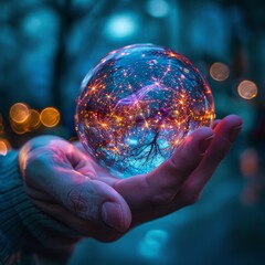 Crystal Vision of Digital Utopia