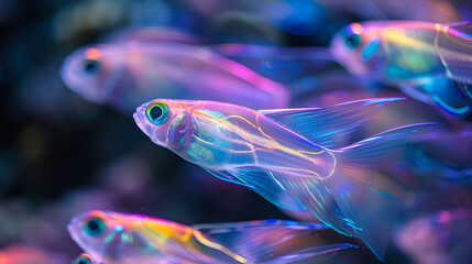 danio neon fish