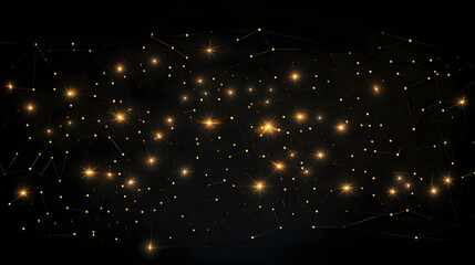 star shaped smart grid energy distribution on black background basic electrical grid layout