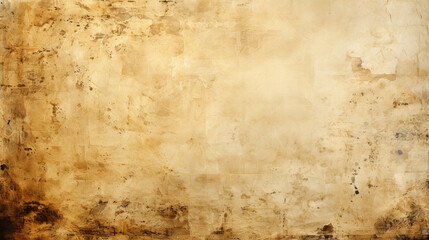 Vintage Grunge Colored Old Paper Light Yellow Background