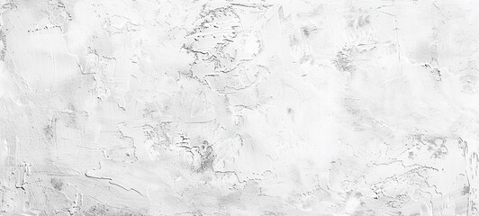 Obraz premium White Grunge Texture on Concrete Wall: Monochrome Seamless Pattern