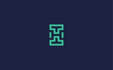 letter ht logo icon design vector design template inspiration