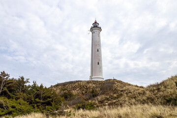 Fototapeta na wymiar Leuchtturm Lyngvig - Dänemark - 11