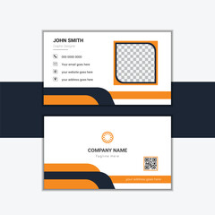 Modern Business Card - Creative and Clean Business Card Template.