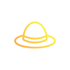 Floppy Hat vector icon