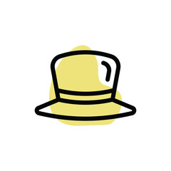 Summer Hat vector icon
