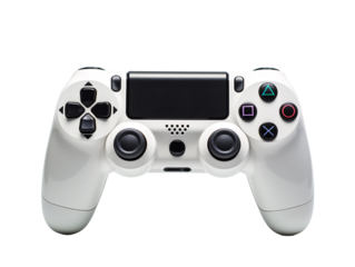 a white video game controller