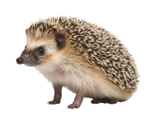 a close up of a hedgehog
