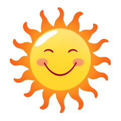 sun cartoon character