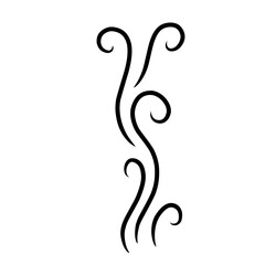 Hand Drawn Hot Steam Doodle