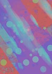 Abstract colorful background. Dynamic smooth shapes template for design
