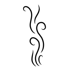 Obraz premium Hand Drawn Hot Steam Doodle