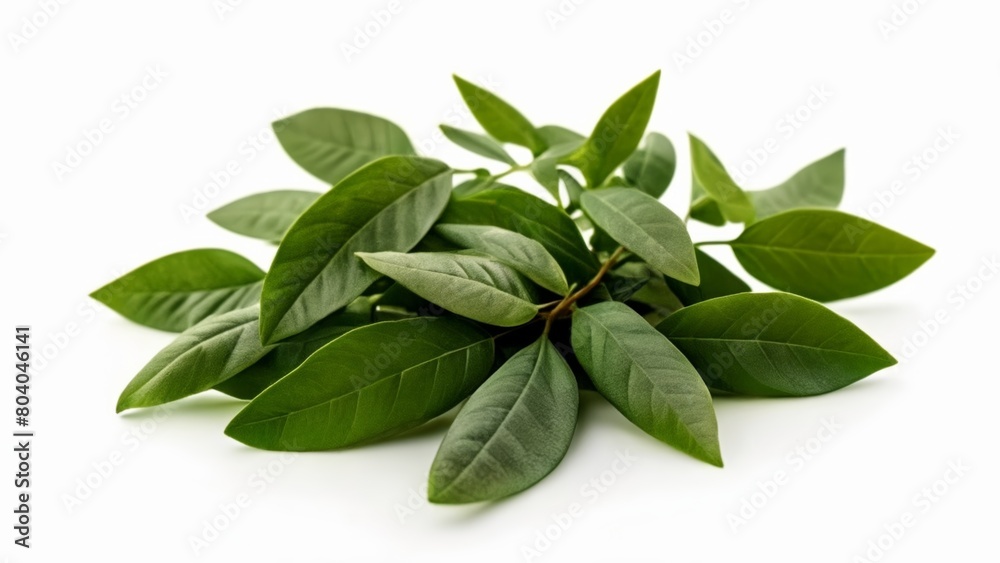 Canvas Prints  Freshly harvested basil leaves ready for culinary delight