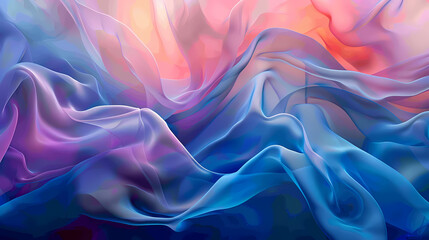 Obraz premium Harmonic Waves: A Symphony of Colors