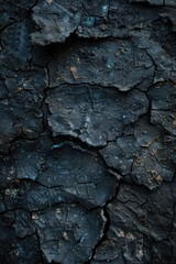 Detailed view of a cracked surface, suitable for textures and backgrounds