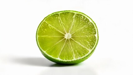  Freshly cut lime wedge ready to add zest to your drink