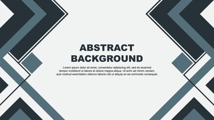 Abstract Blue Grey Background Design Template. Abstract Banner Wallpaper Vector Illustration. Blue Grey Banner