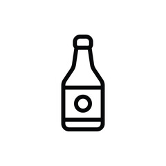 Wine Bottle vector icon