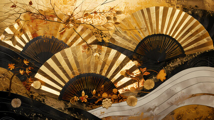 Golden Symphony: A Journey Through Japanese Elegance