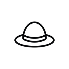 Floppy Hat vector icon