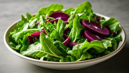  Fresh and vibrant salad ready to be enjoyed