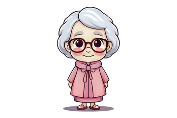 old woman grandma