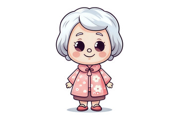 Obraz premium old woman grandma