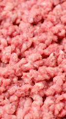 Fresh minced meat. Minced meat beef for cooking burger or meatball
