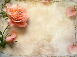 シンプルな薔薇の花のバックグランド