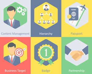 Fototapeta premium content management, hierarchy, passport